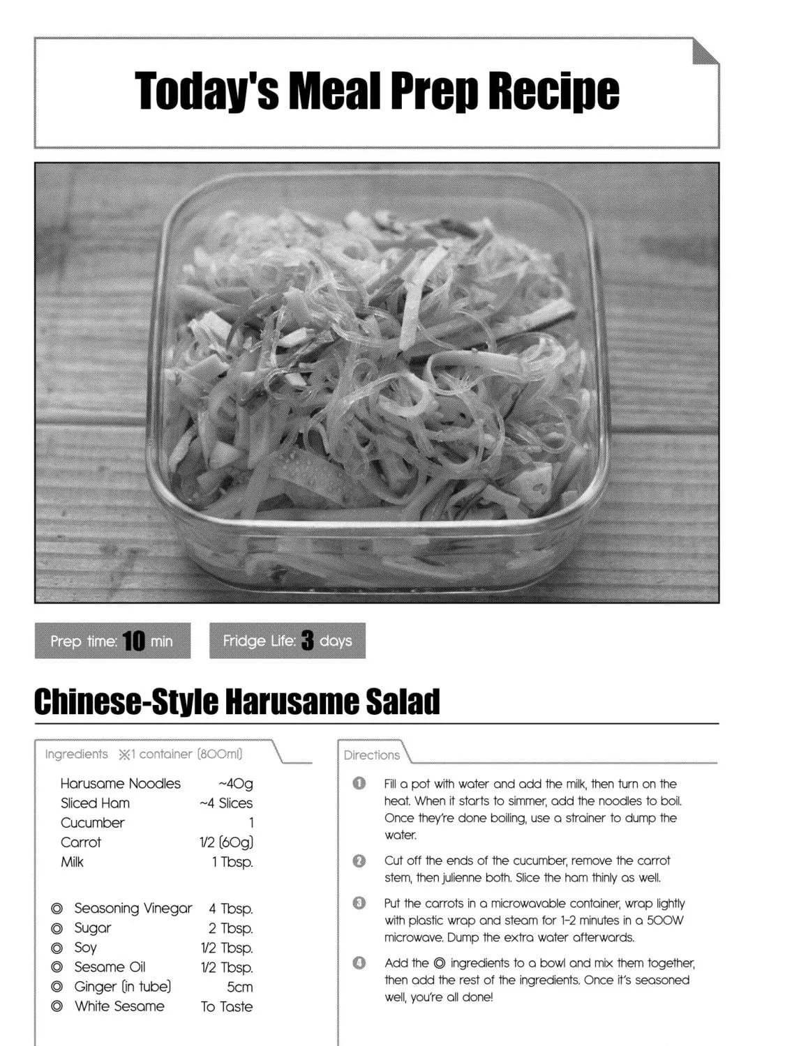 Tsukuoki Life: Weekend Meal Prep Recipes! Chapter 12 page 39 - 