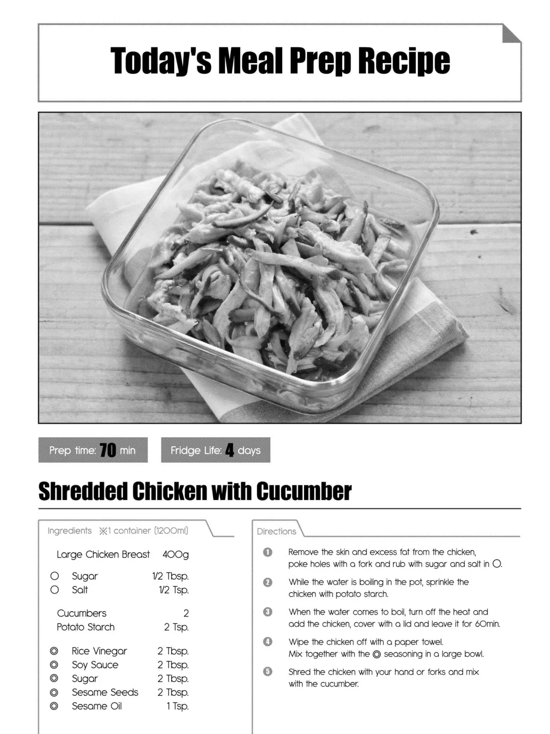 Tsukuoki Life: Weekend Meal Prep Recipes! Chapter 6 page 45 - 