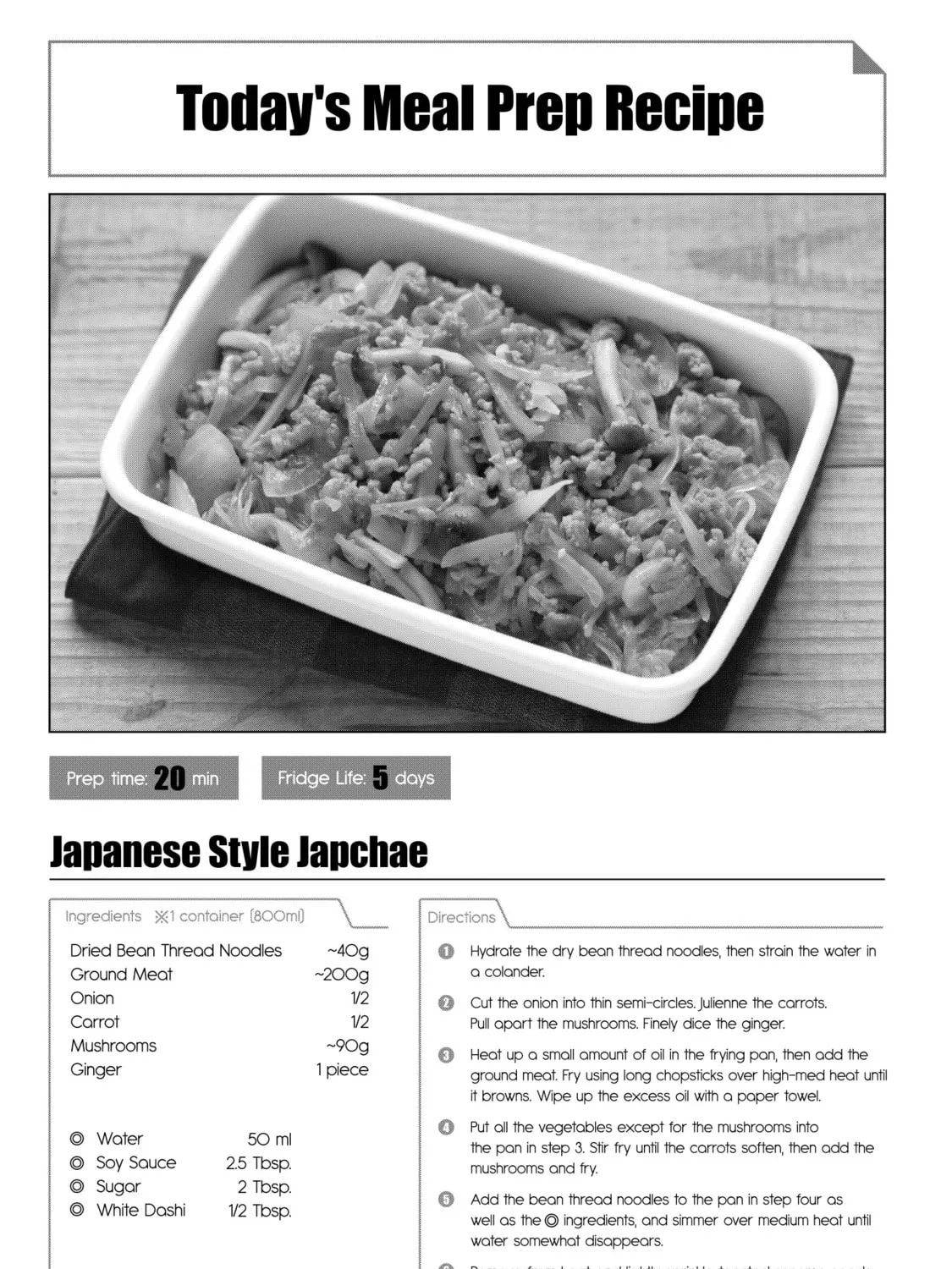 Tsukuoki Life: Weekend Meal Prep Recipes! Chapter 8 page 45 - 