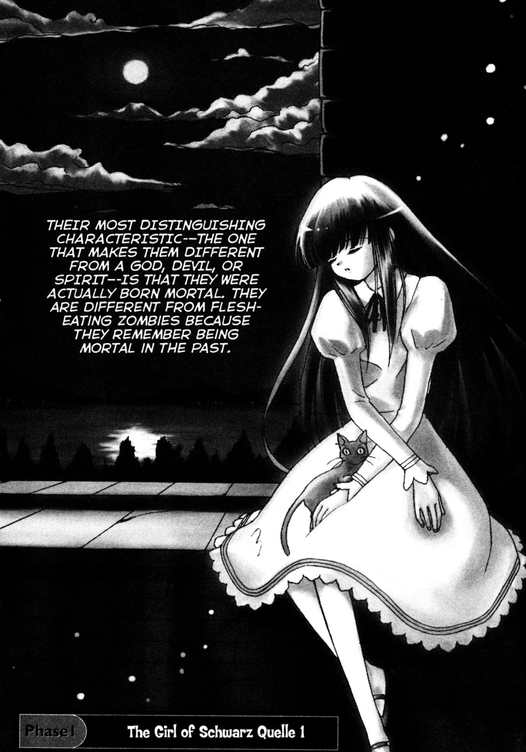 Read Tsukuyomi: Moon Phase chapter 1 image 12 on Lezhin