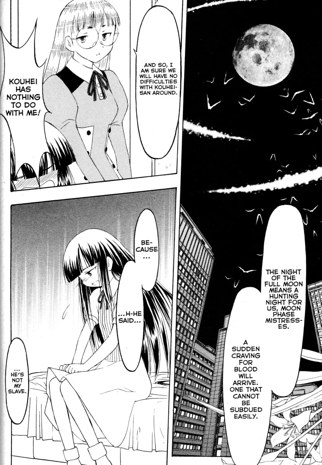 Read Tsukuyomi: Moon Phase chapter 28 image 14 on Lezhin