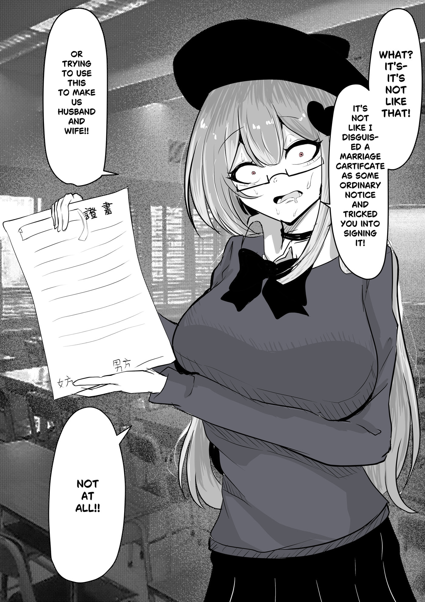 Tsun-Yandere Chapter 5 page 1 - 