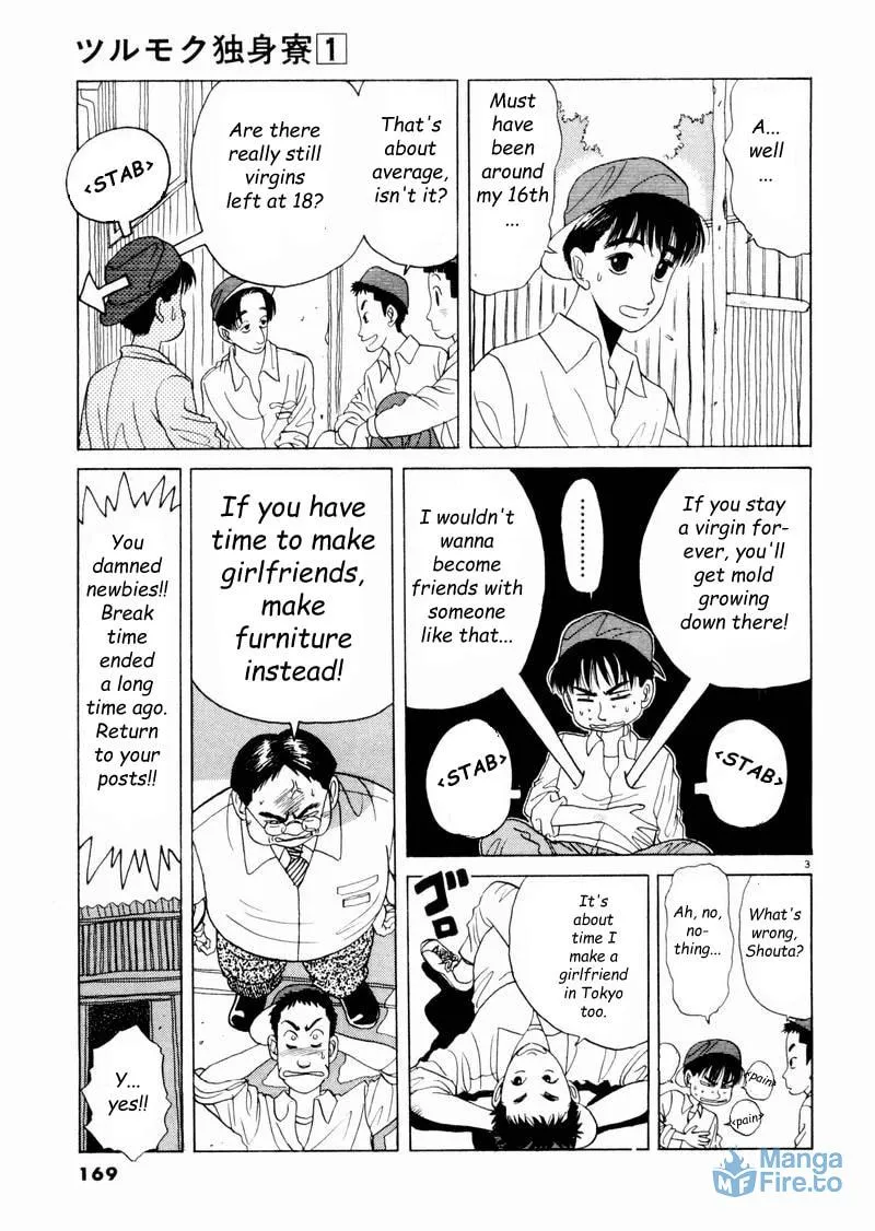 Tsurumoku Bachelor Dormitory Chapter 10 page 3 - 