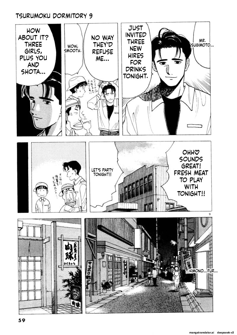 Tsurumoku Bachelor Dormitory Chapter 101 page 9 - 