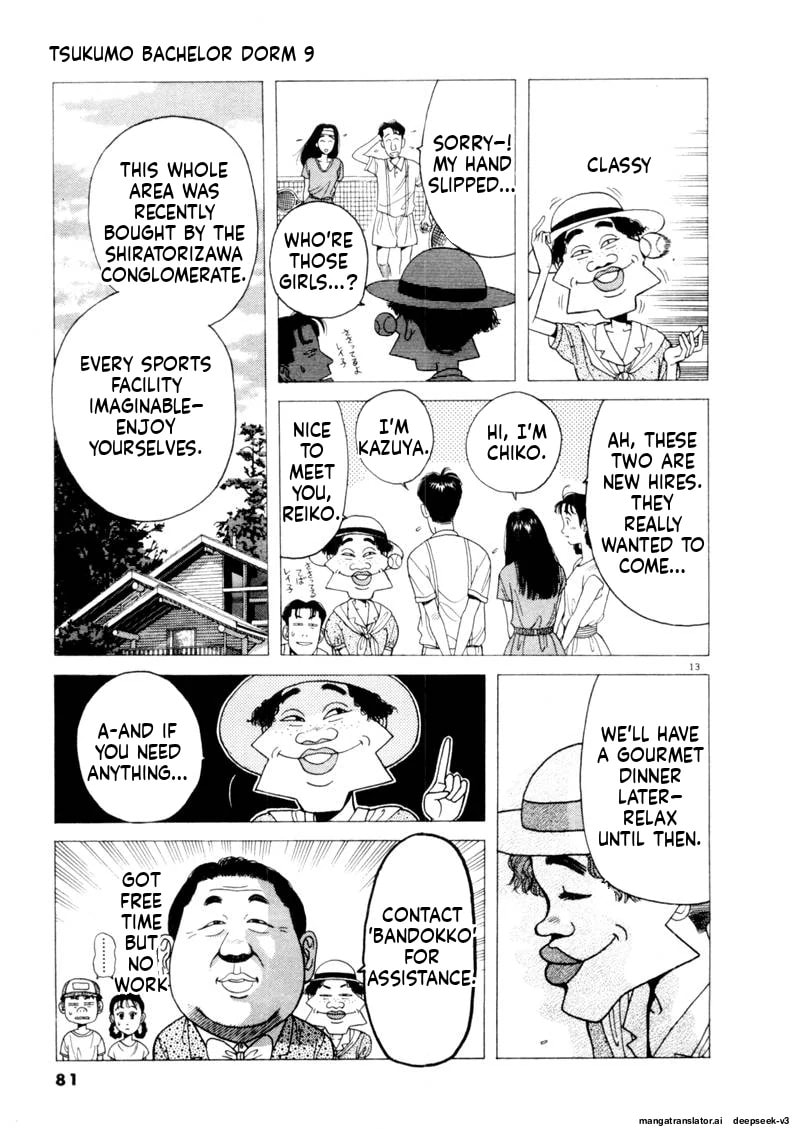 Tsurumoku Bachelor Dormitory Chapter 102 page 13 - 
