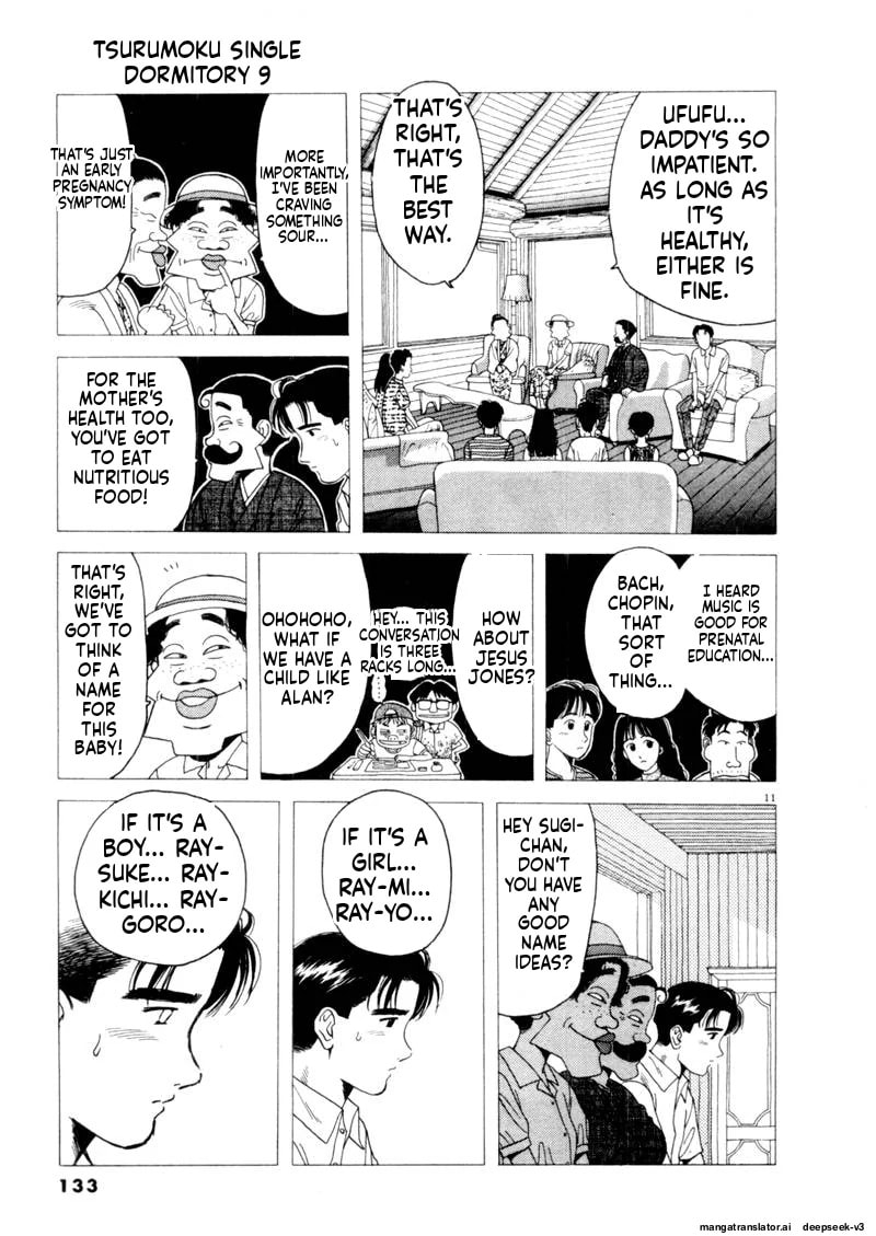 Tsurumoku Bachelor Dormitory Chapter 105 page 11 - 