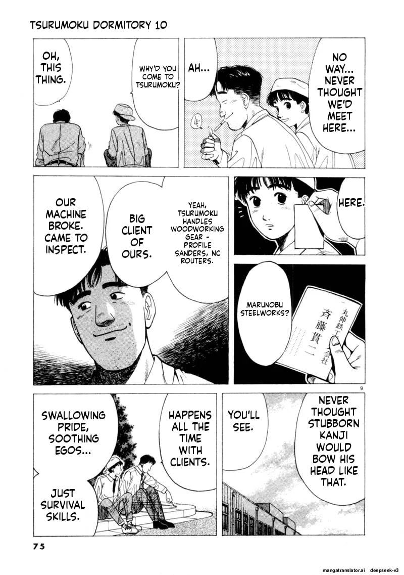 Tsurumoku Bachelor Dormitory Chapter 114 page 9 - 
