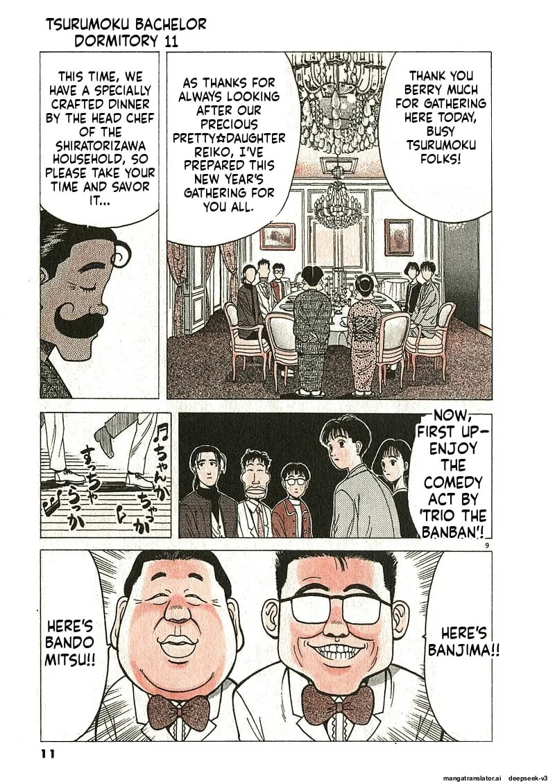 Tsurumoku Bachelor Dormitory Chapter 123 page 9 - 