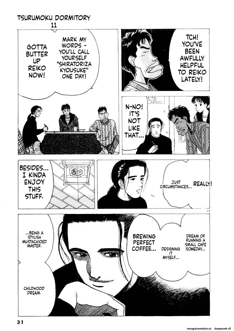 Tsurumoku Bachelor Dormitory Chapter 124 page 13 - 