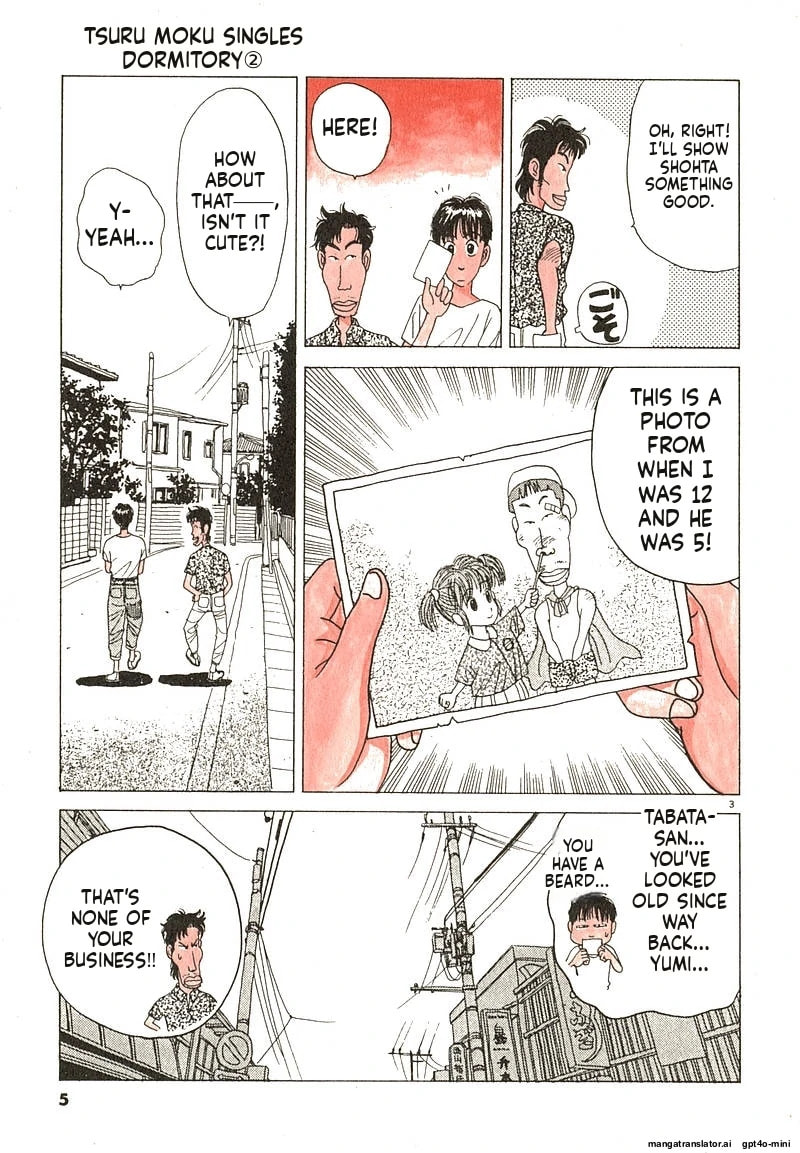 Tsurumoku Bachelor Dormitory Chapter 13 page 3 - 