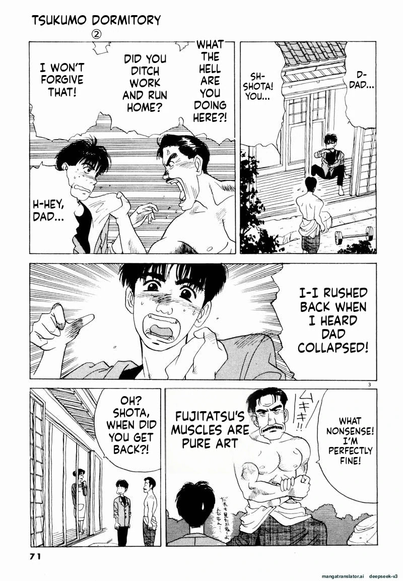 Tsurumoku Bachelor Dormitory Chapter 17 page 3 - 