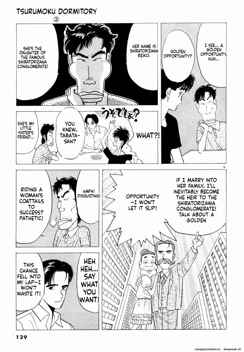 Tsurumoku Bachelor Dormitory Chapter 20 page 9 - 