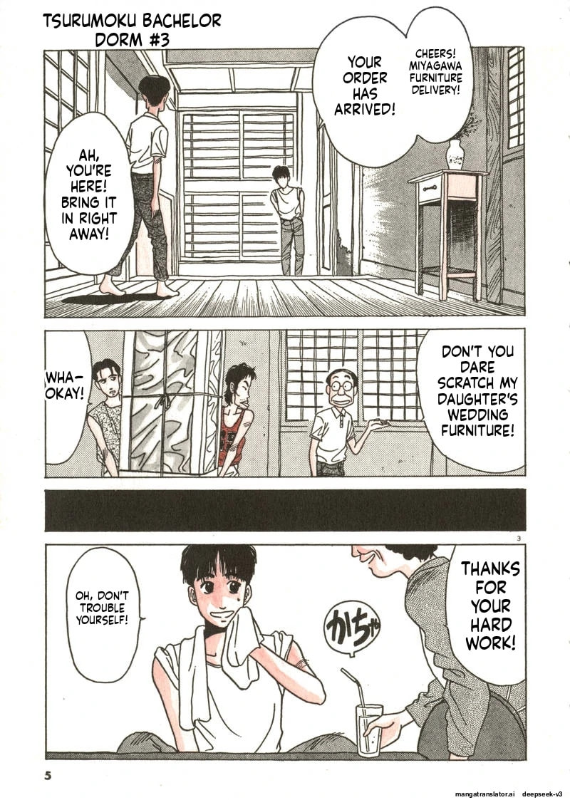 Tsurumoku Bachelor Dormitory Chapter 25 page 3 - 