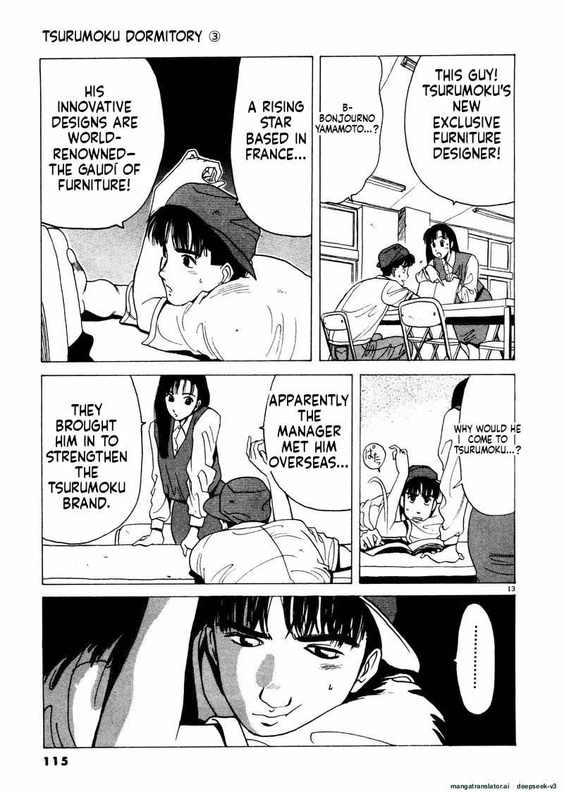 Tsurumoku Bachelor Dormitory Chapter 31 page 13 - 