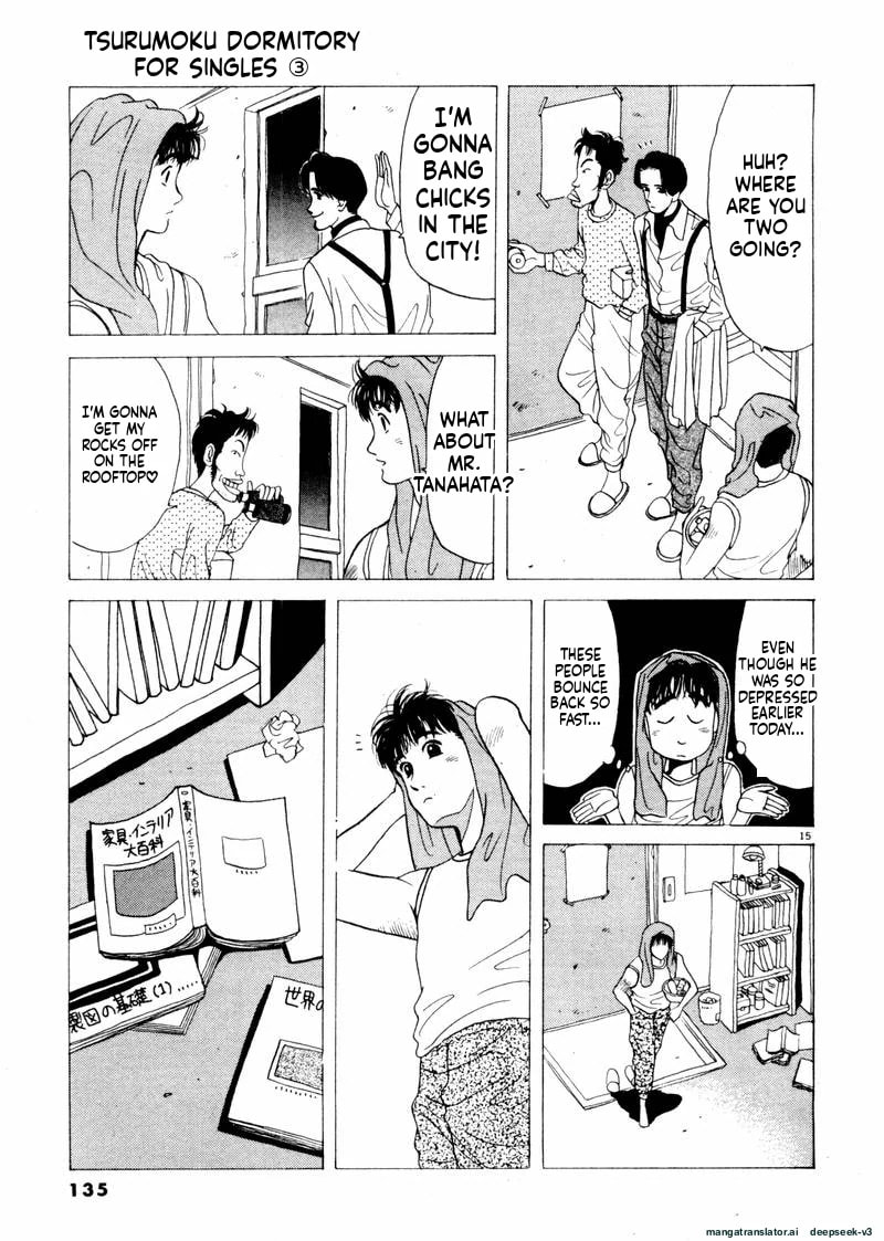 Tsurumoku Bachelor Dormitory Chapter 32 page 15 - 