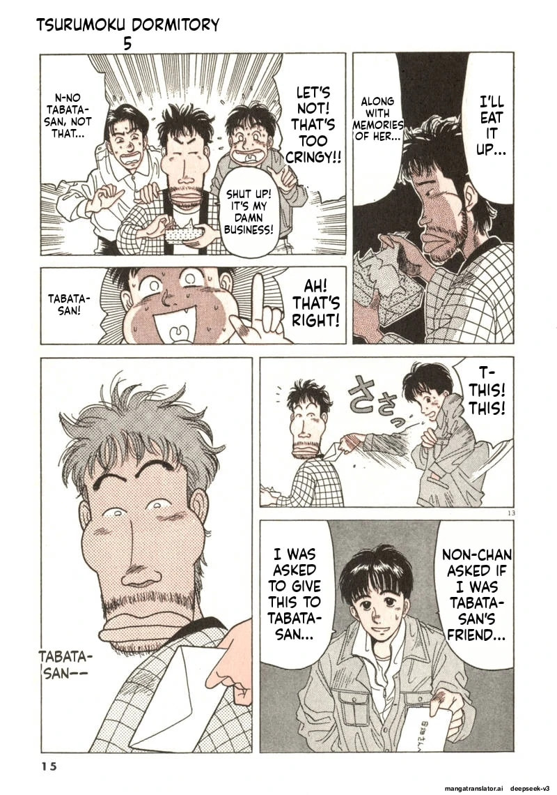 Tsurumoku Bachelor Dormitory Chapter 49 page 13 - 