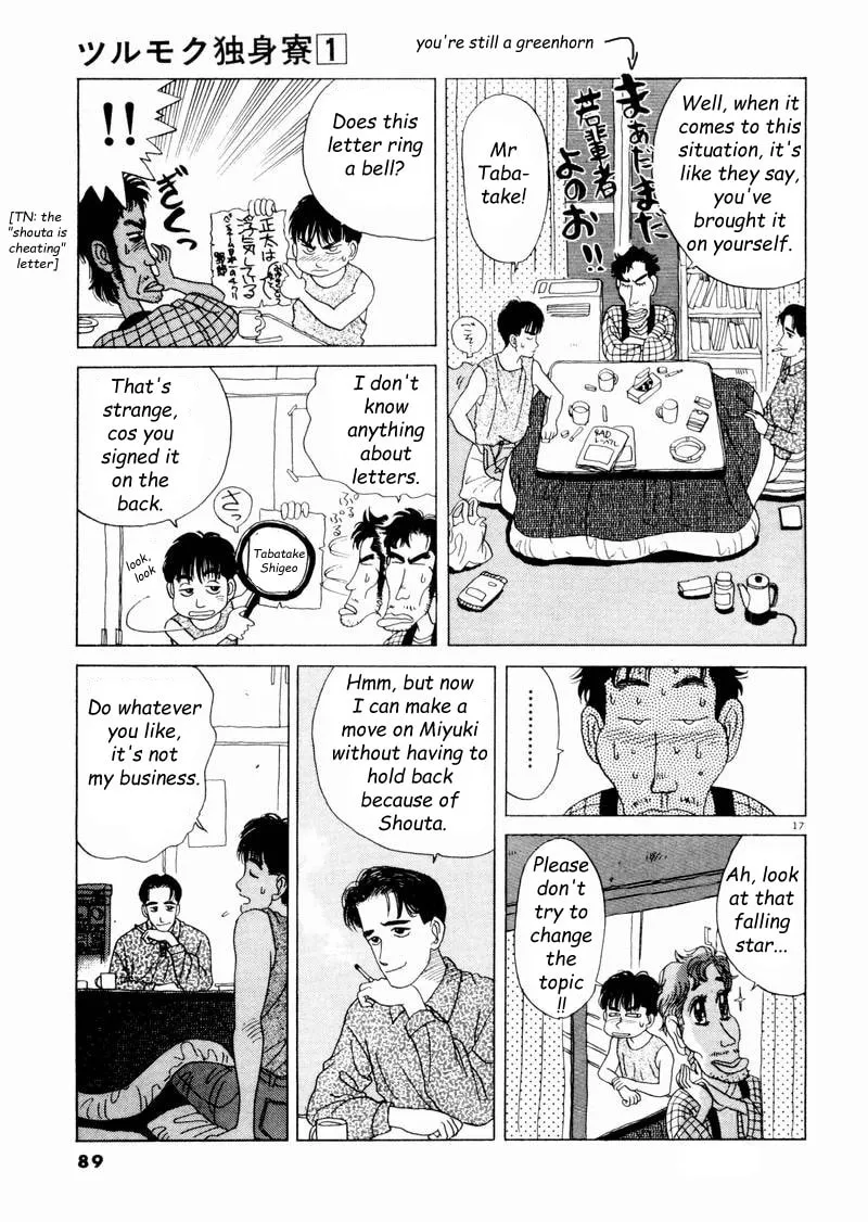 Tsurumoku Bachelor Dormitory Chapter 5 page 17 - 