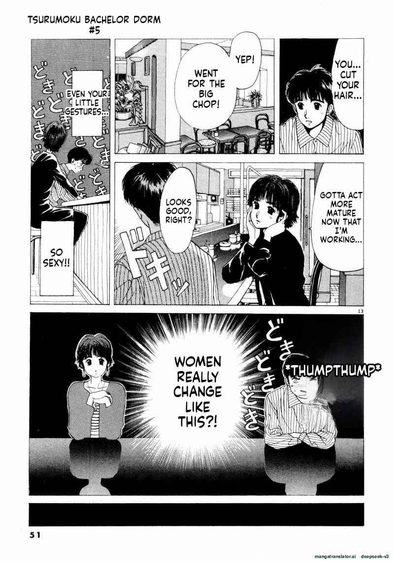 Tsurumoku Bachelor Dormitory Chapter 51 page 13 - 