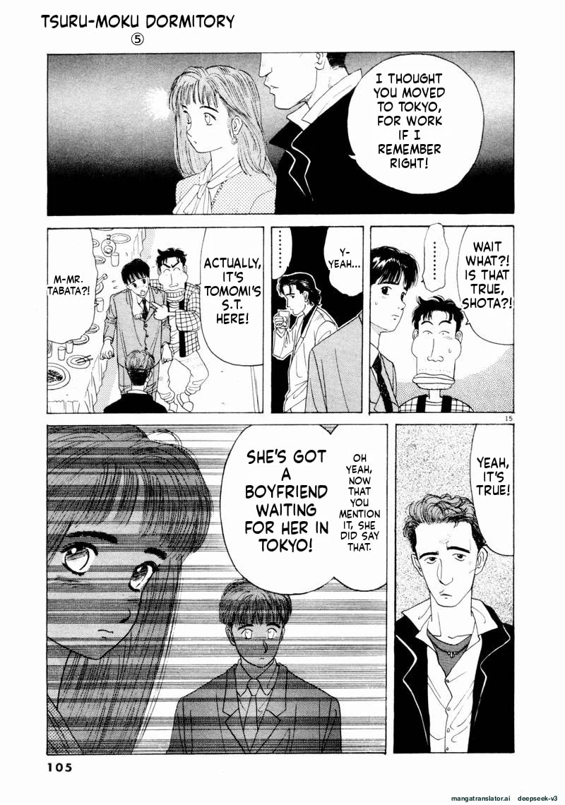 Tsurumoku Bachelor Dormitory Chapter 54 page 15 - 