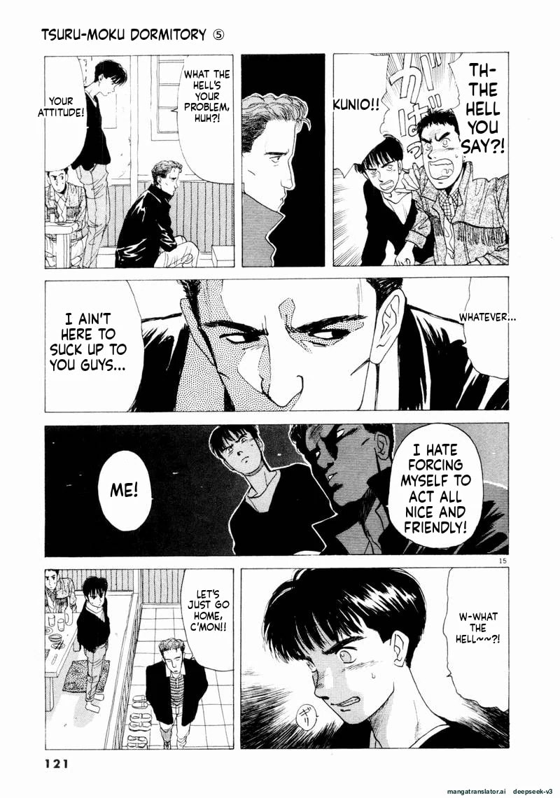 Tsurumoku Bachelor Dormitory Chapter 55 page 15 - 