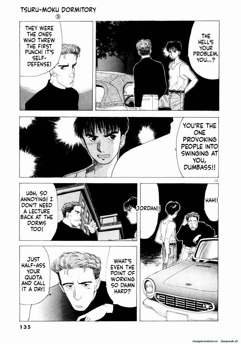 Tsurumoku Bachelor Dormitory Chapter 56 page 13 - 