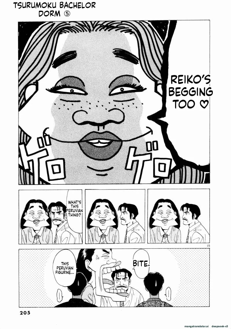 Tsurumoku Bachelor Dormitory Chapter 60 page 15 - 