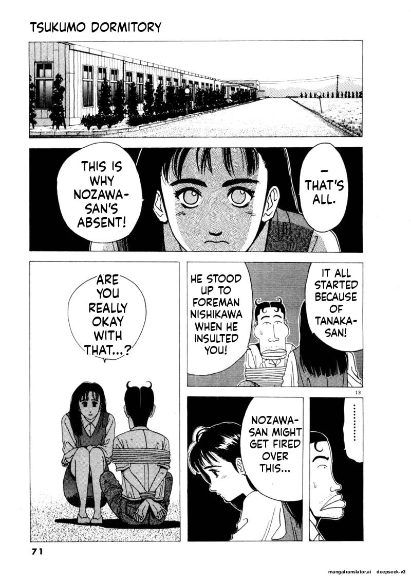 Tsurumoku Bachelor Dormitory Chapter 76 page 13 - 