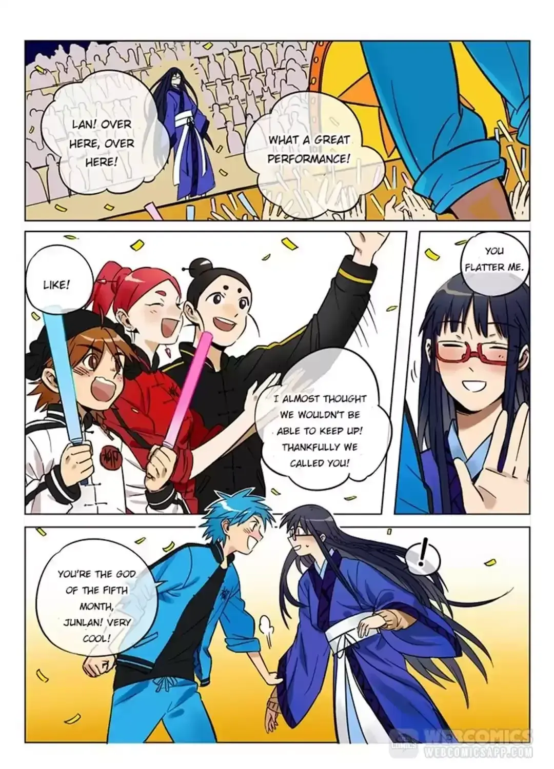 Twelve Month Deities Chapter 76 page 9 - 