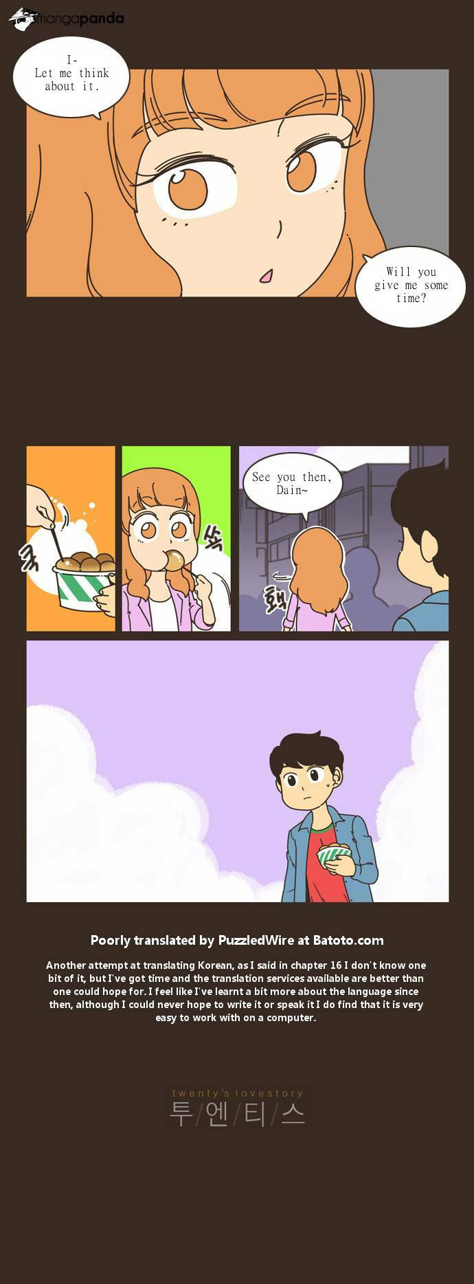 Twenty's Love Story Chapter 17 page 14 - 