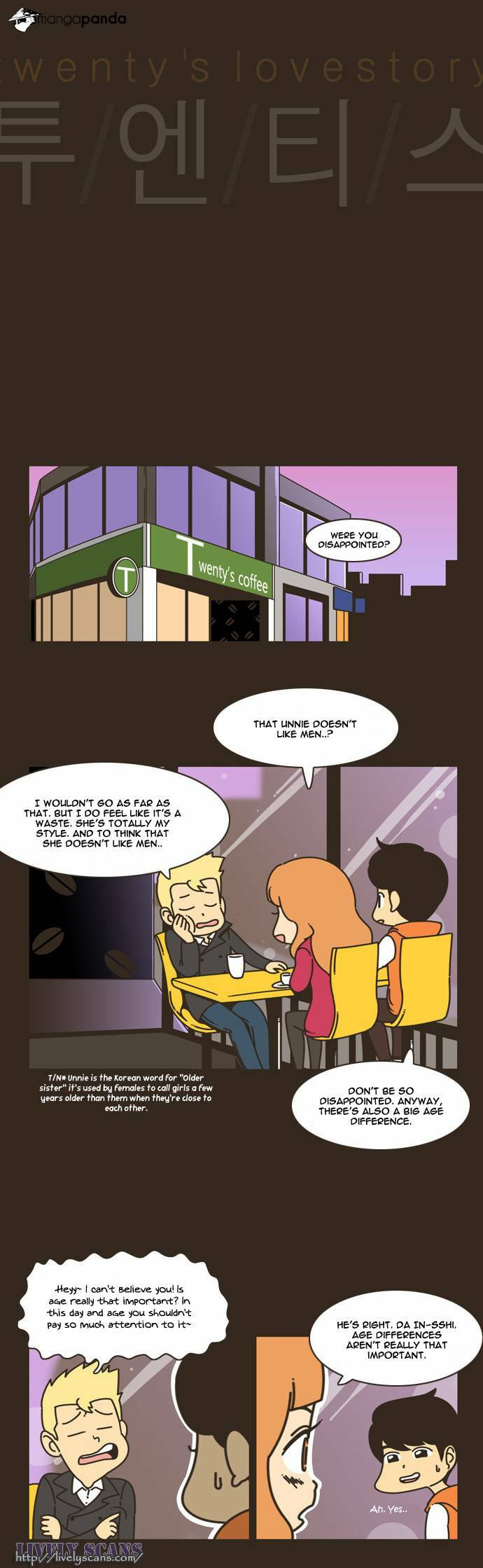 Twenty's Love Story Chapter 3 page 17 - 