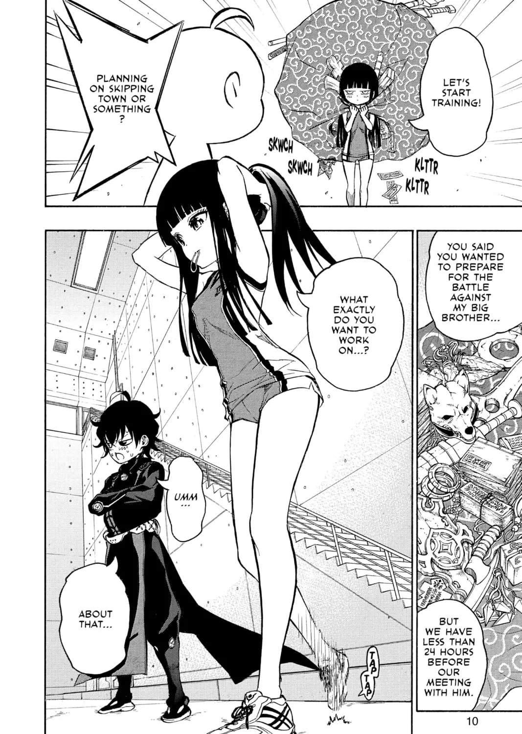 Read Twin Star Exorcists chapter 12 image 6 on Lezhin