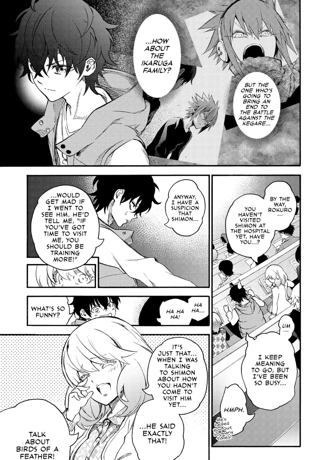 Read Twin Star Exorcists chapter 55 image 14 on Lezhin