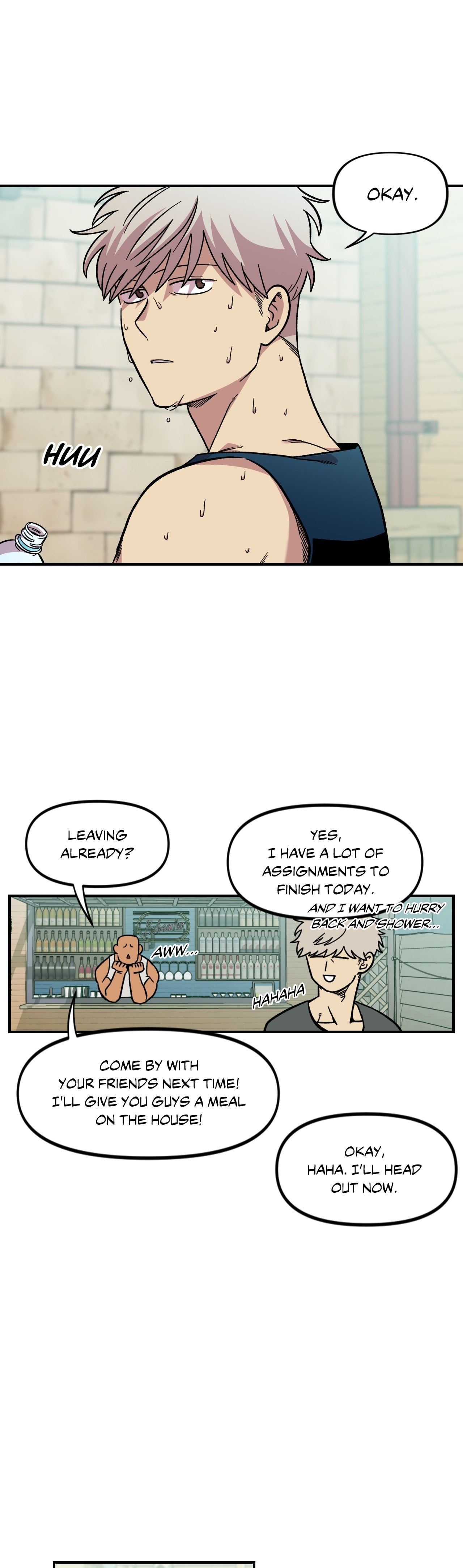 Read Two Weeks and Counting chapter 1 image 8 on Lezhin