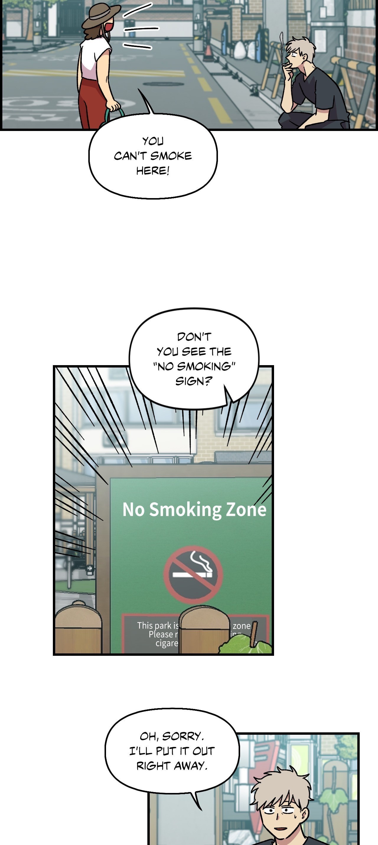 Read Two Weeks and Counting chapter 18 image 3 on Lezhin