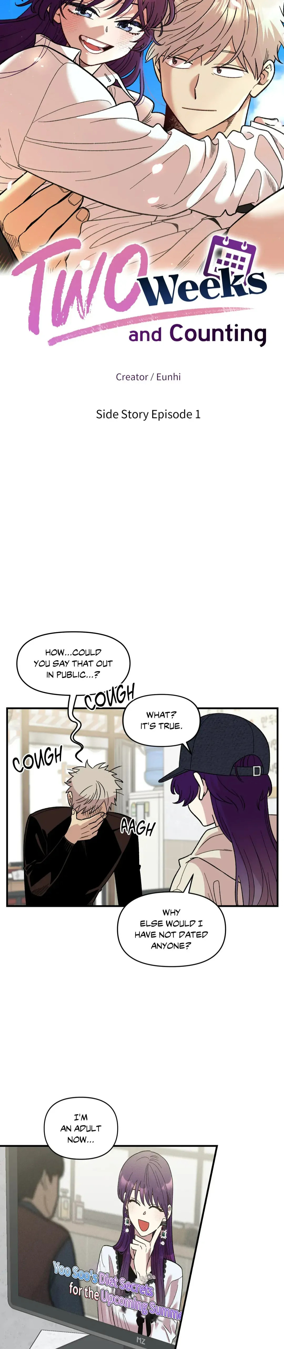 Read Two Weeks and Counting chapter 59 image 2 on Lezhin