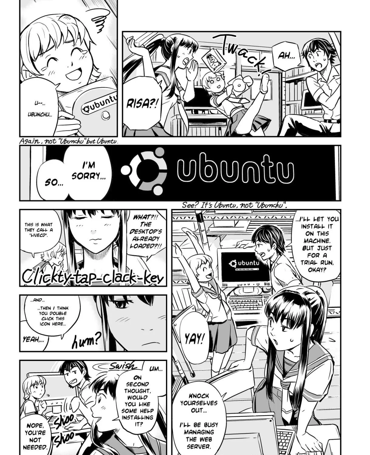 Read Ubunchu! chapter 1 image 8 on Lezhin
