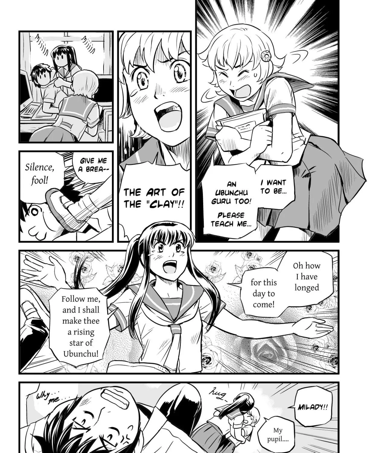Read Ubunchu! chapter 2 image 8 on Lezhin