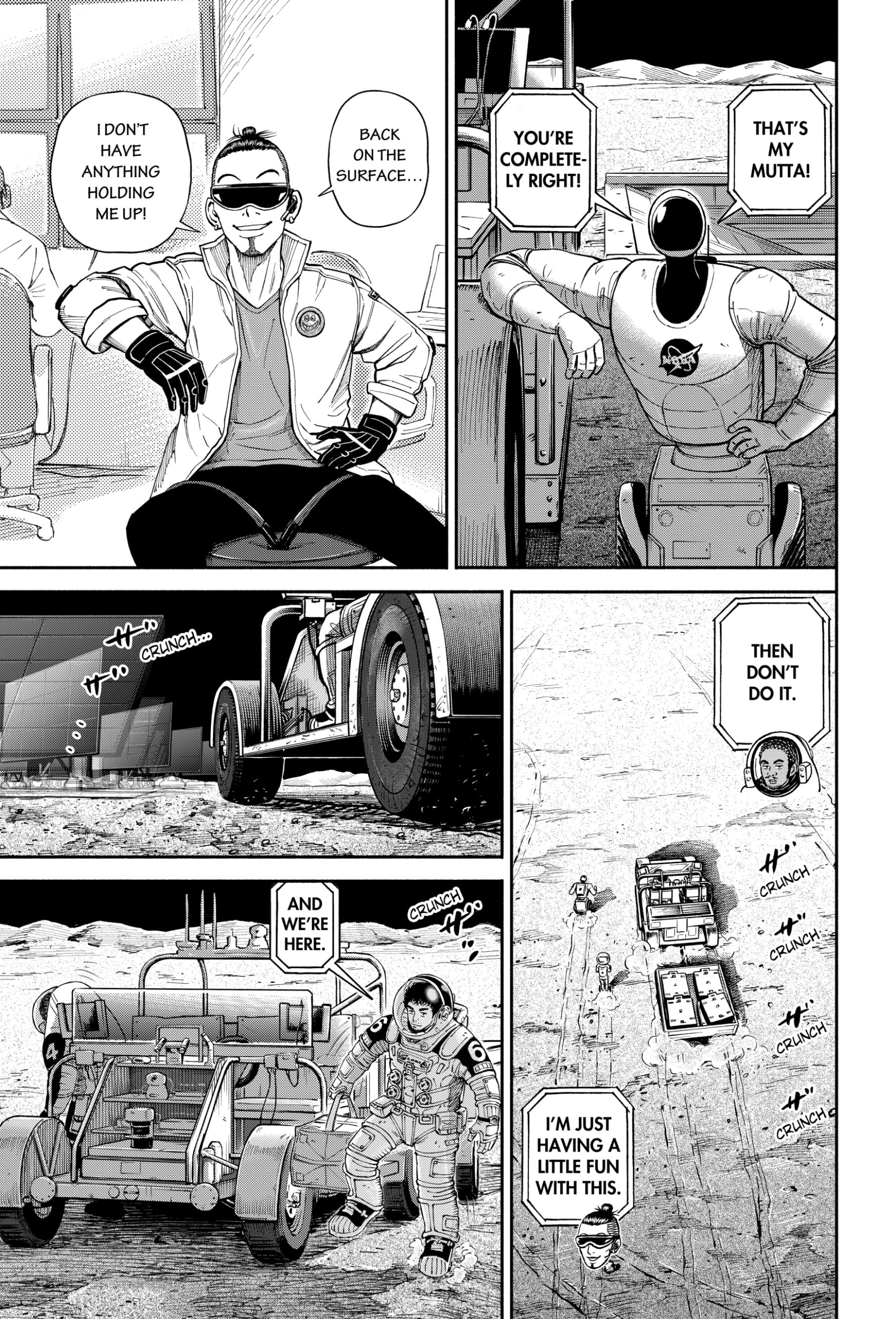 Read Uchuu Kyoudai - Digital Colored Comics chapter 370 image 14 on Lezhin