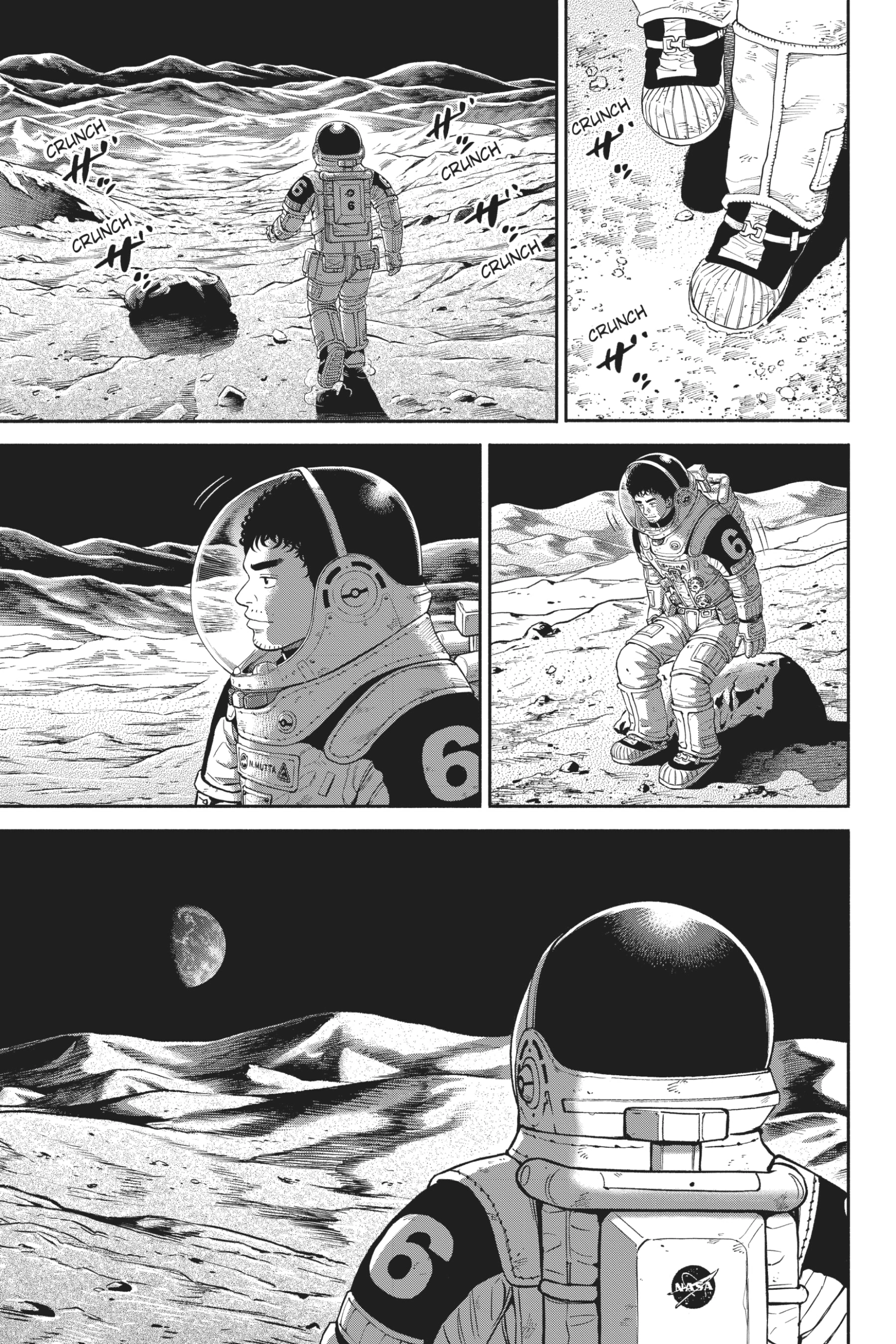 Read Uchuu Kyoudai - Digital Colored Comics chapter 372 image 12 on Lezhin