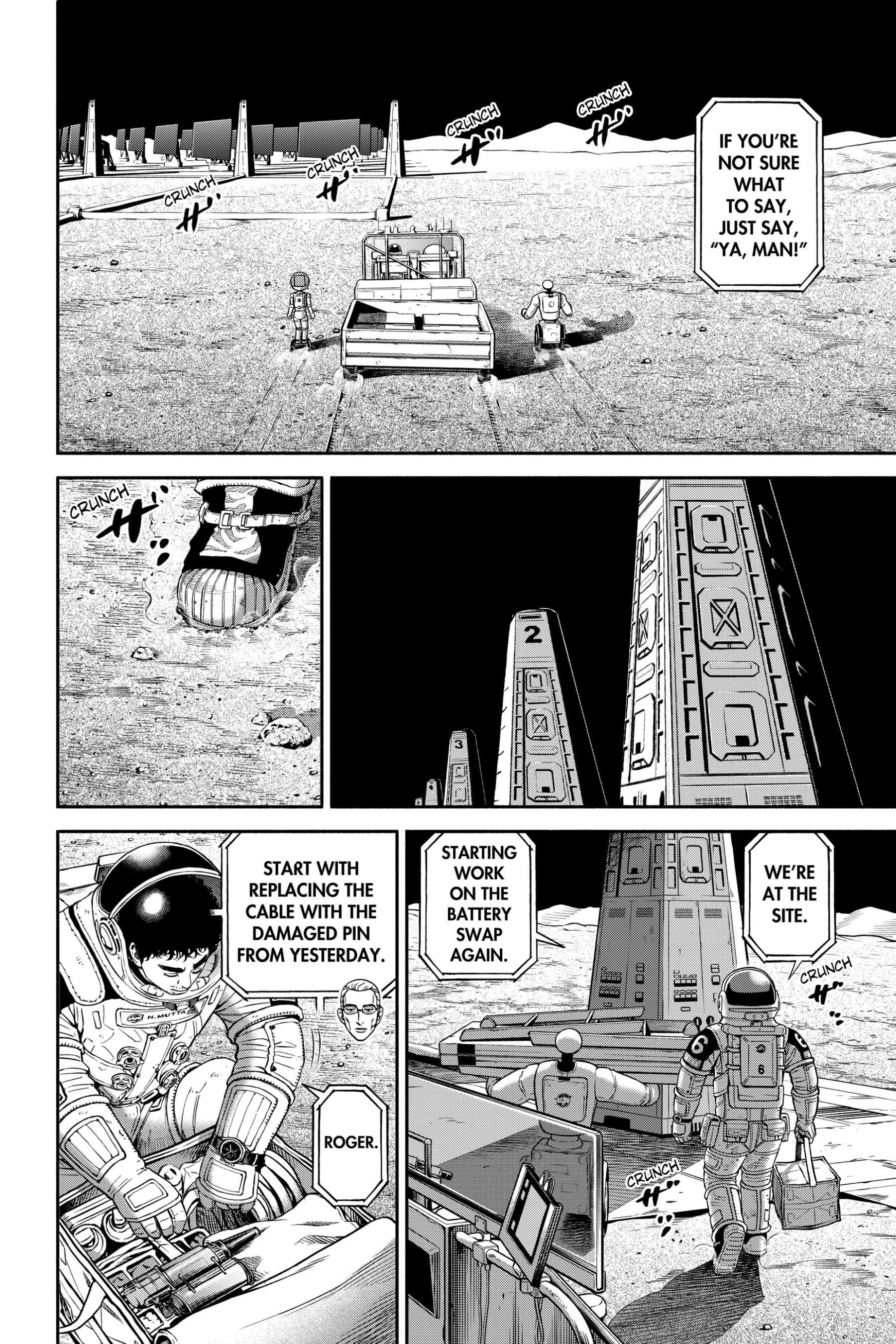 Read Uchuu Kyoudai - Digital Colored Comics chapter 372 image 3 on Lezhin
