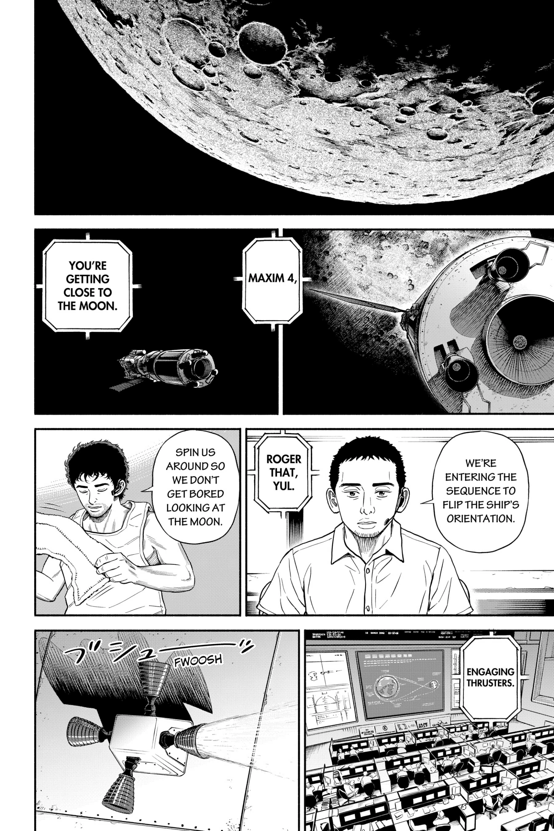 Read Uchuu Kyoudai - Digital Colored Comics chapter 372 image 9 on Lezhin