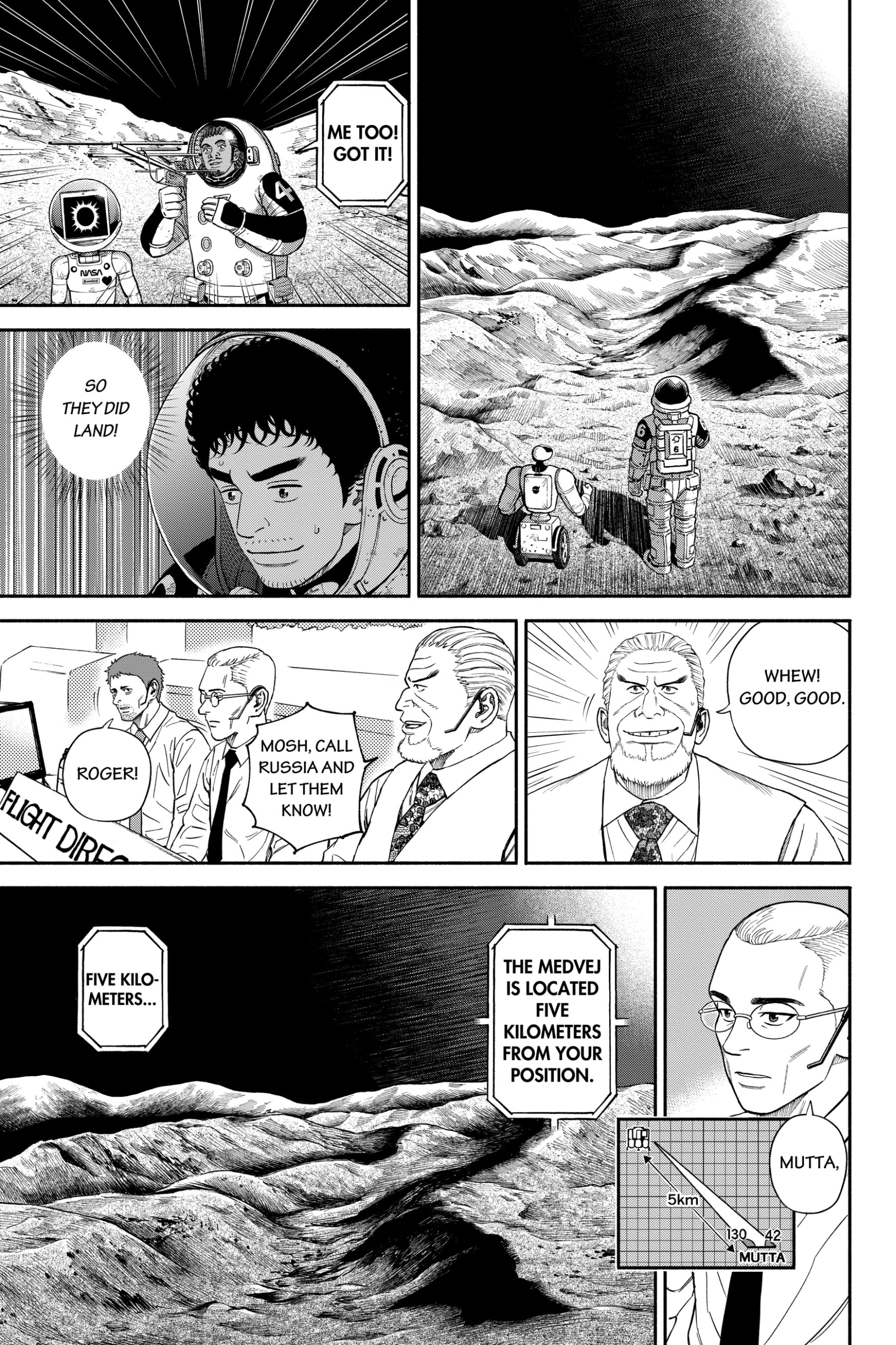 Read Uchuu Kyoudai - Digital Colored Comics chapter 375 image 10 on Lezhin