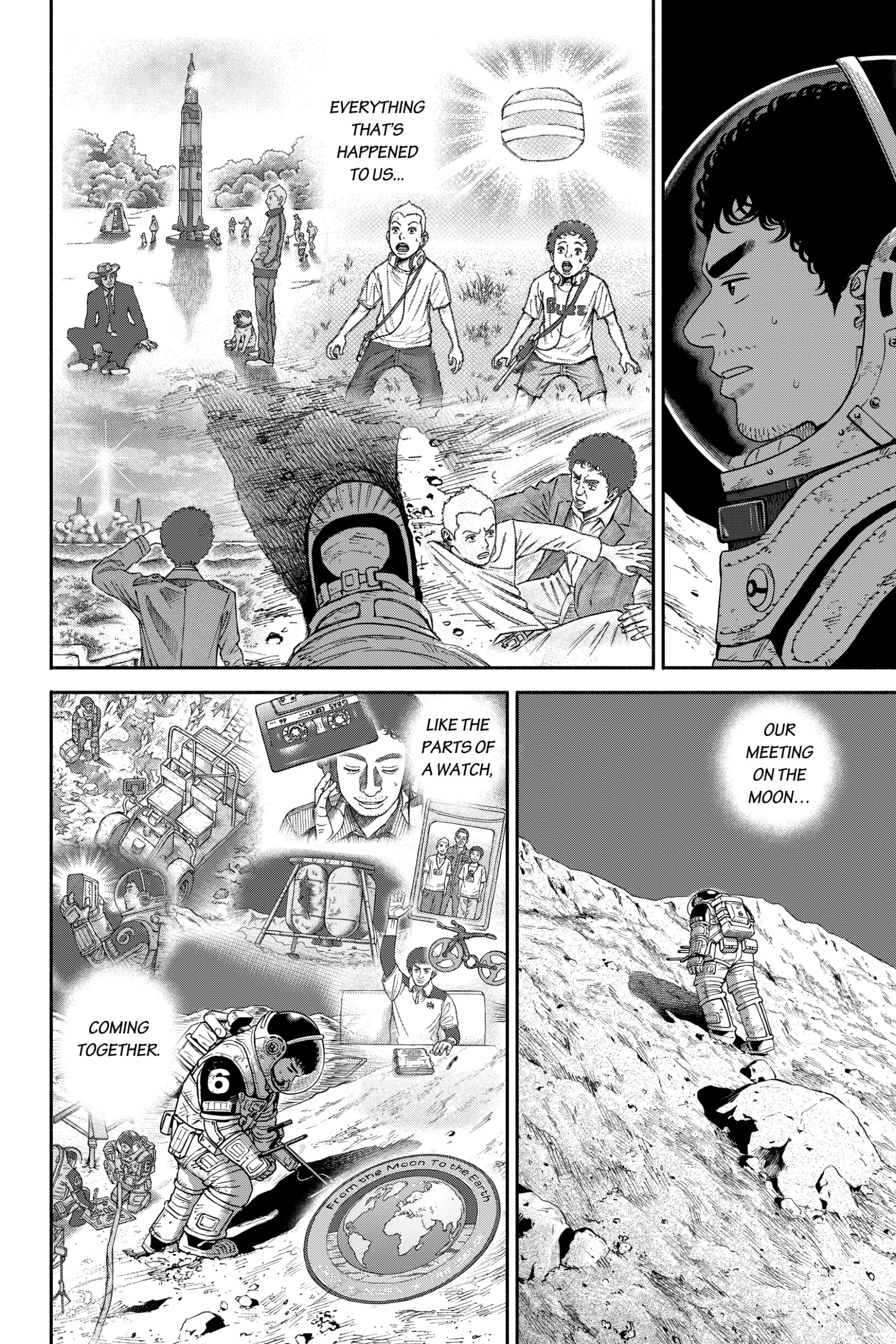 Read Uchuu Kyoudai - Digital Colored Comics chapter 375 image 15 on Lezhin