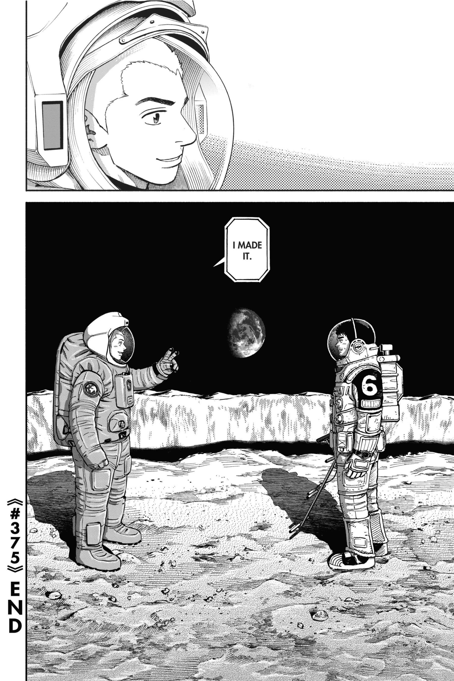 Read Uchuu Kyoudai - Digital Colored Comics chapter 375 image 23 on Lezhin