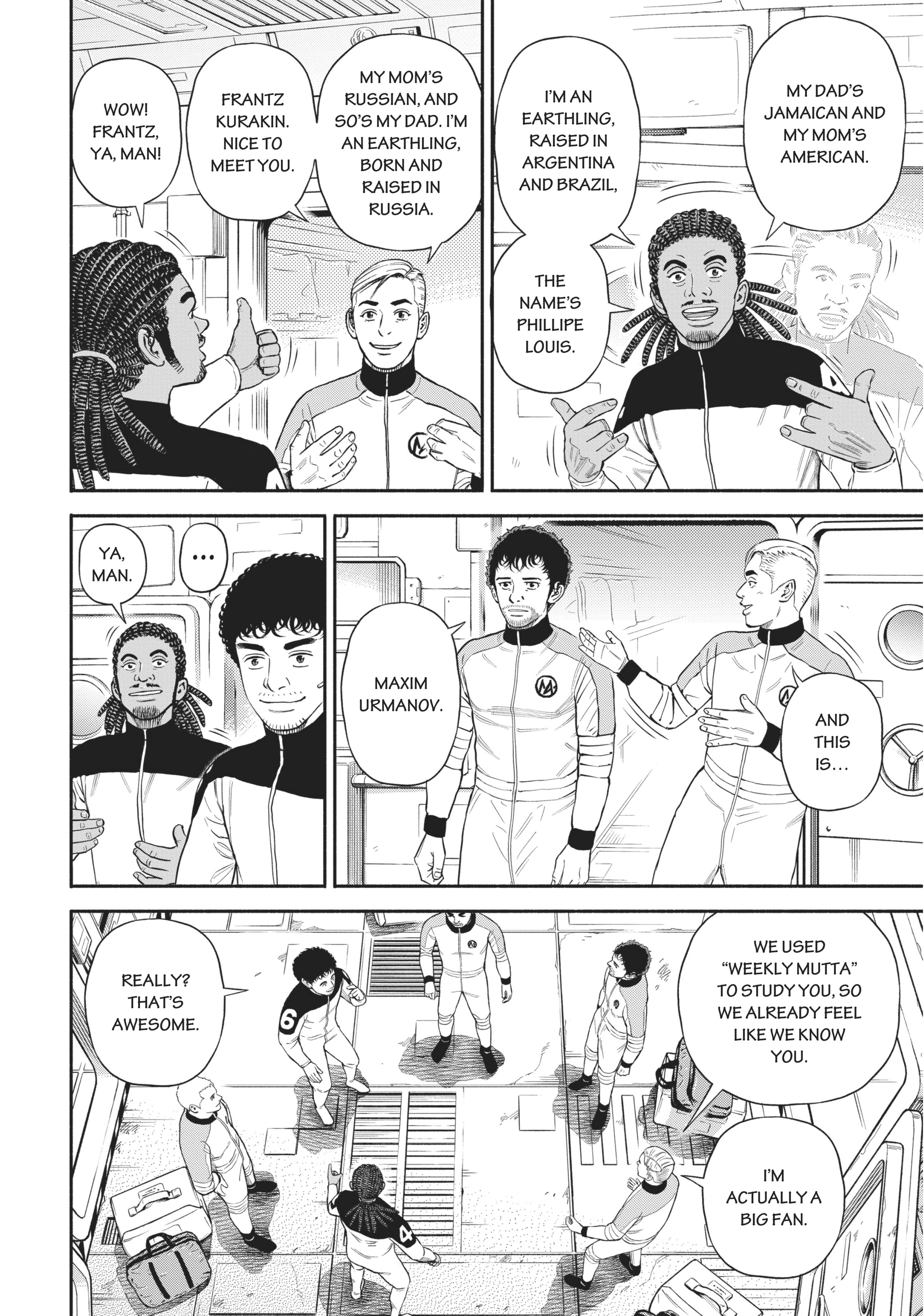 Read Uchuu Kyoudai - Digital Colored Comics chapter 377 image 12 on Lezhin