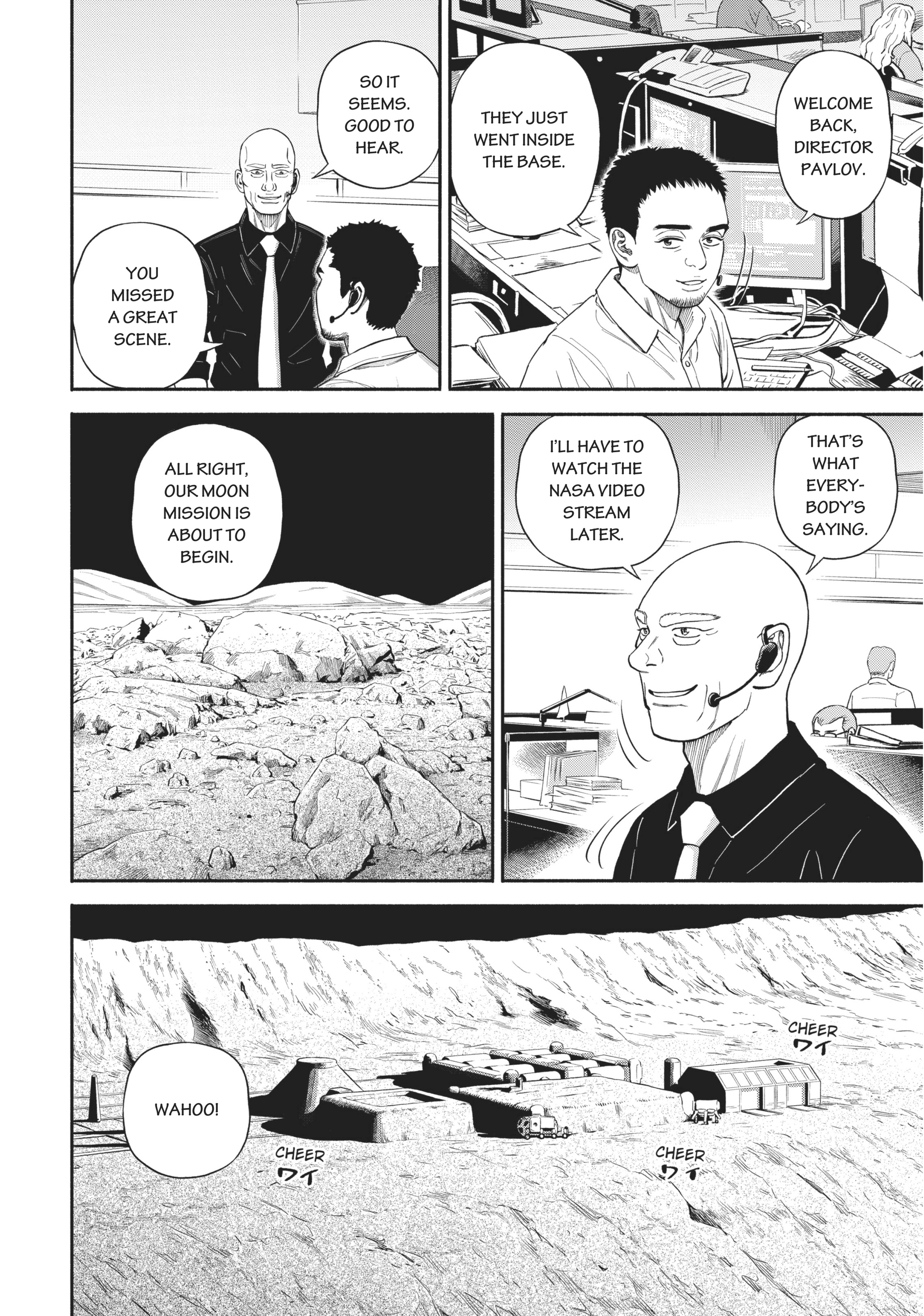Read Uchuu Kyoudai - Digital Colored Comics chapter 377 image 14 on Lezhin
