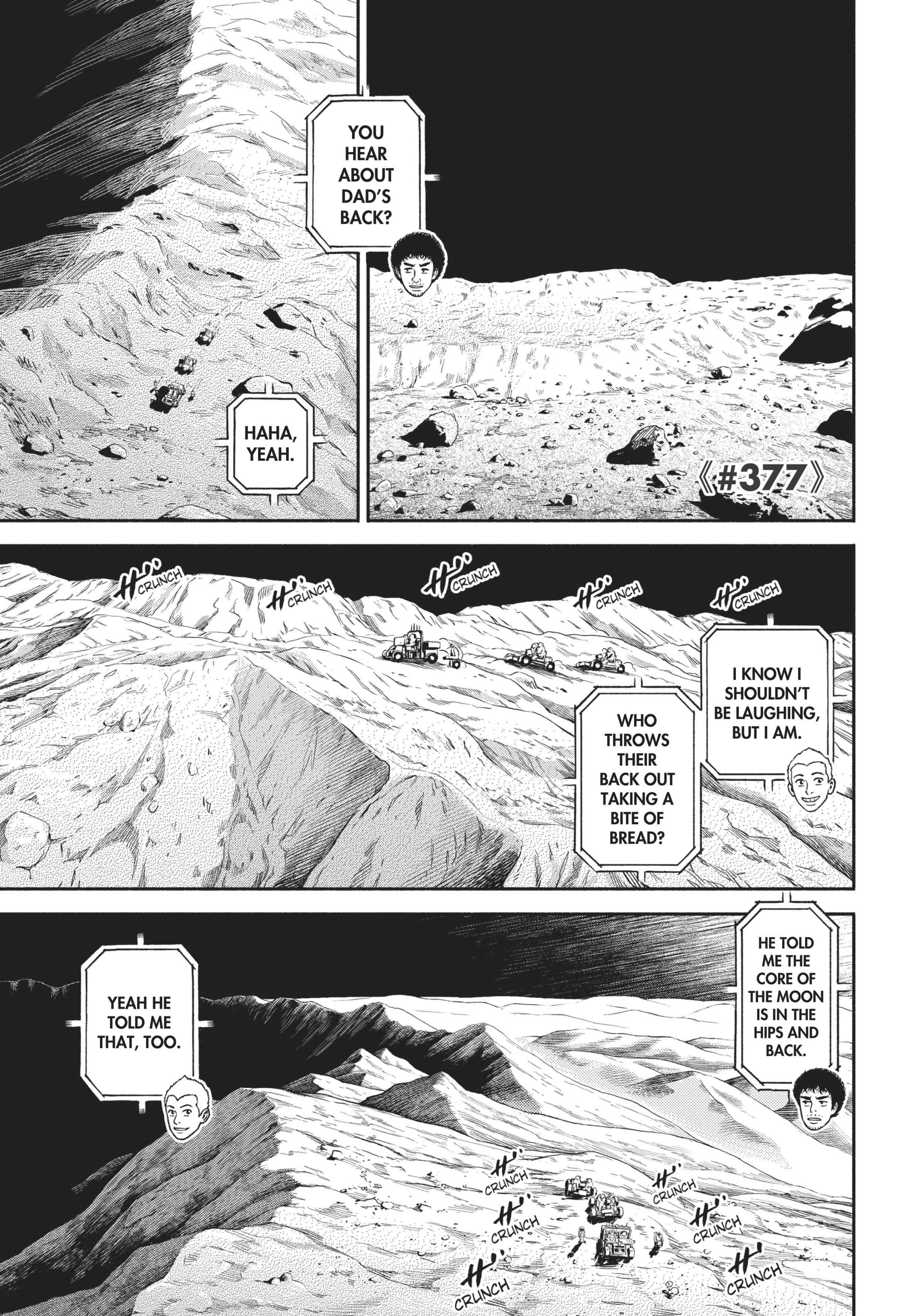 Read Uchuu Kyoudai - Digital Colored Comics chapter 377 image 3 on Lezhin