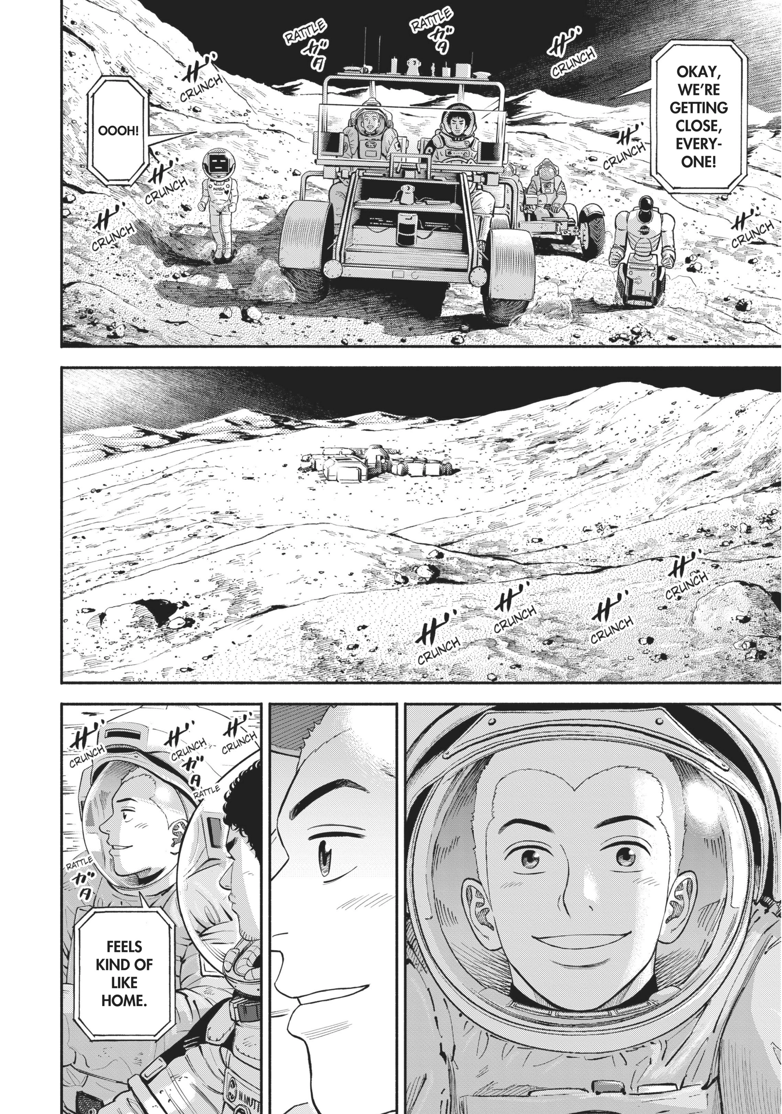 Read Uchuu Kyoudai - Digital Colored Comics chapter 377 image 4 on Lezhin