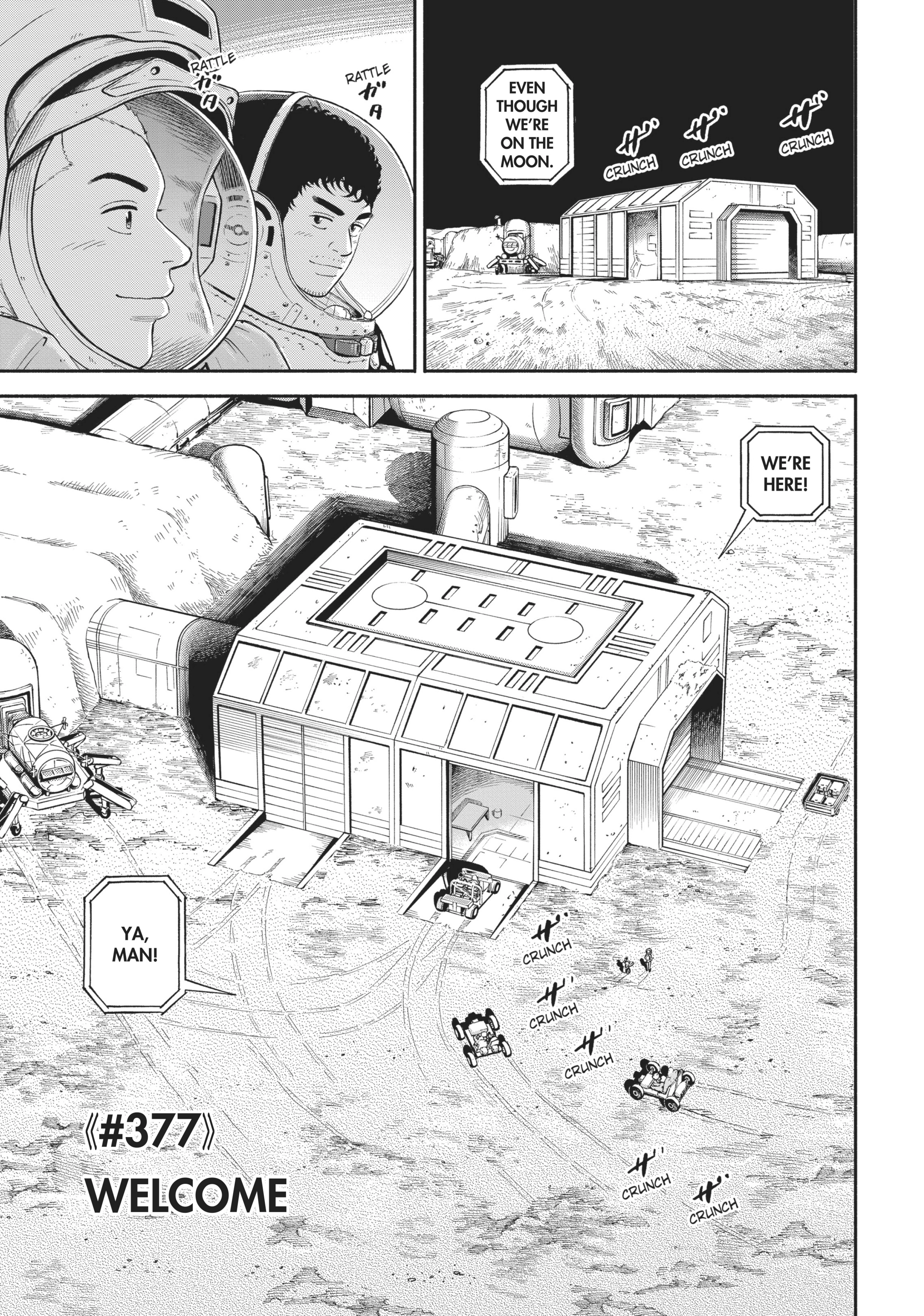 Read Uchuu Kyoudai - Digital Colored Comics chapter 377 image 5 on Lezhin