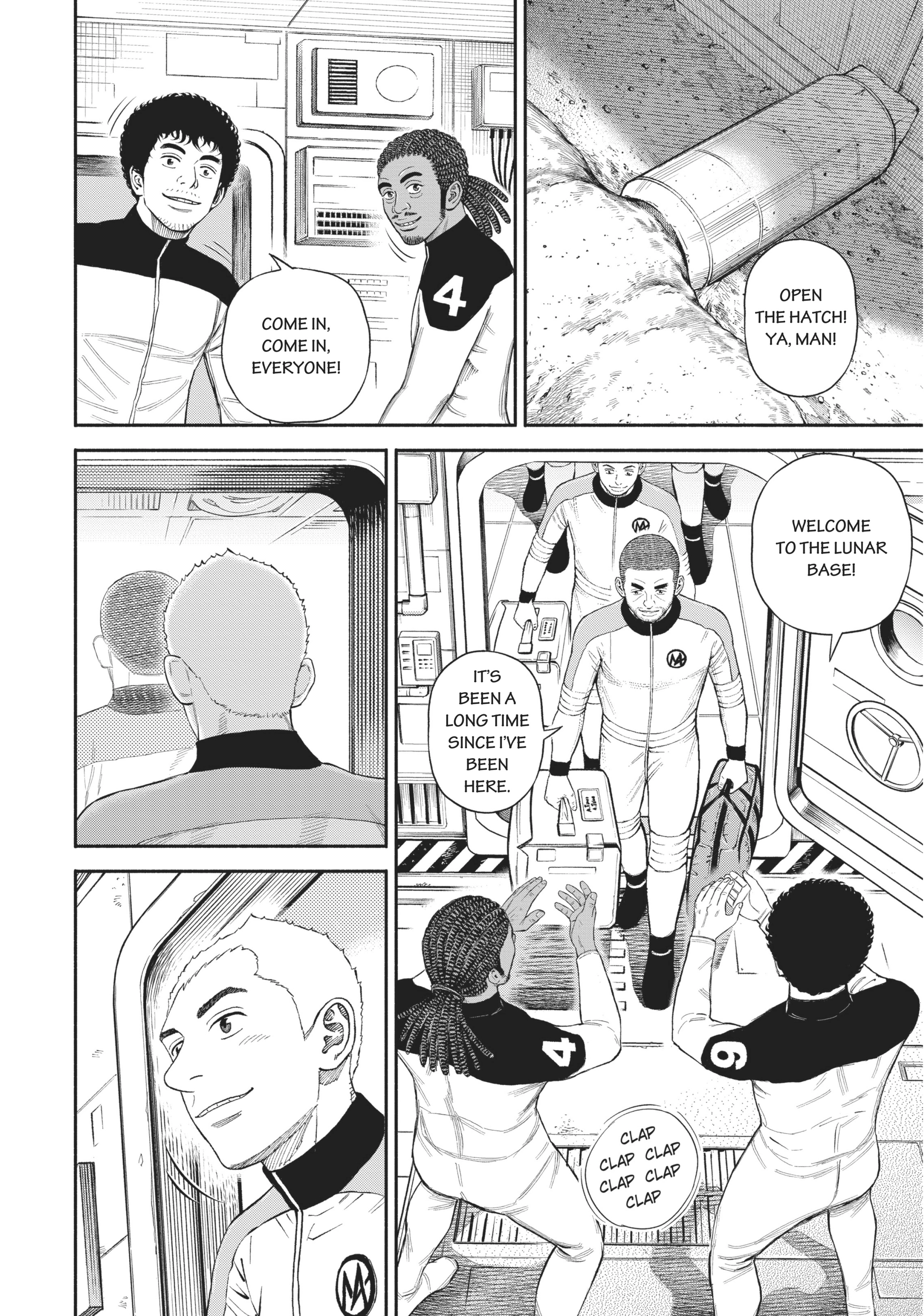 Read Uchuu Kyoudai - Digital Colored Comics chapter 377 image 8 on Lezhin